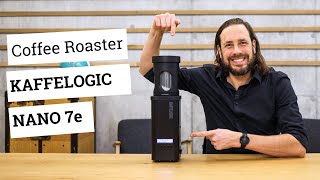 Kaffelogic Nano 7e coffee roaster  description functions recommendation [upl. by Gabe549]