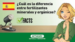 ¿Cuál es la diferencia entre fertilizantes minerales y orgánicos  ES [upl. by Ocirema]