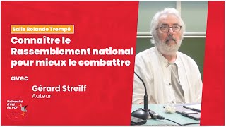 ATELIER Connaître le Rassemblement national pour mieux le combattre [upl. by Mayer434]