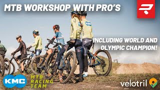 MTB workshop by Pros KMC MTB Racing Team x Ridley x Velotril test event [upl. by Hermann]