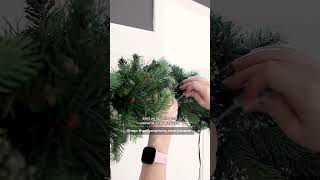 The secret to hanging garland on a mantel homehacks amazonfinds [upl. by Robi655]