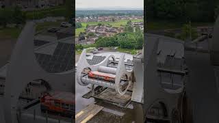 This clip of the Falkirk Wheel turning gives a view of the massive cogs operating as it rotates [upl. by Hsiri]