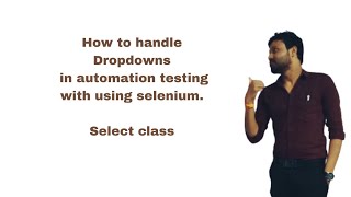 Dropdown Handling using selenium webdriver program dropdown selenium Java automationtesting [upl. by Dnanidref]