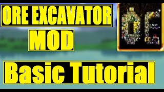 Terraria Tmodloader 14 Ore Excavator Mod Basic Tutorial [upl. by Namhar]