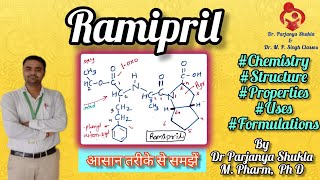 Ramipril  Antihypertensive Agents  Pharmaceutical Chemistry  D Pharm  ER 2020 [upl. by Leavelle]