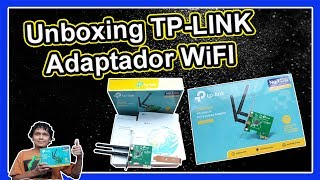 Unboxing de la tarjeta de red WiFi TPLINK TLWN881ND [upl. by Lesde]