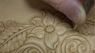 Tooling and Carving Leather [upl. by Dar]