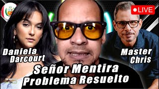 🔴 LIVE  Daniela Darcourt 🇵🇪  Master Chris le RESPONDE  Señor Mentira  REACCIÓN PorAquiAlex [upl. by Enahpets]