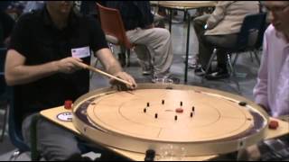 Best of Cues Crokinole  World Crokinole Championships 2013 [upl. by Sekoorb]