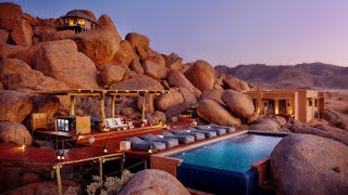 Zannier Hotels Sonop  INSANE luxury lodge in Namibias desert full tour [upl. by Trilly219]