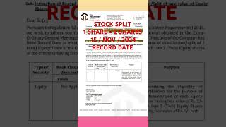 💥1 SHARE  2 SHARES 💥 JTL industries Ltd share latest news stocksplit update stockmarket bse nse [upl. by Waverly238]