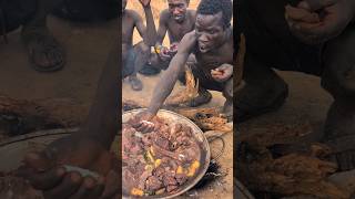 Ooh😯 its Breakfast MealSee hunts Enjoying eating meal😋 So delicious Today🔥culture africa [upl. by Eseer]