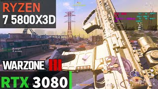 Call of Duty Warzone 3  RTX 3080  Ryzen 7 5800X3D  URZIKSTAN  144HZ  1440P DLSS [upl. by Htiel]