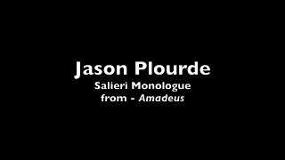 Salieri Monologue end of Act 1 from Amadeus [upl. by Darcia]