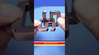 TWIN RING miniwoodtoys woodenpuzzle artandcraft art handcraft facts [upl. by Casady]