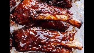 Slow Cooker Barbecue Ribs [upl. by Aliekat]