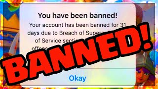 BANNED FOR LIFE From Clash of Clans [upl. by Latoniah654]