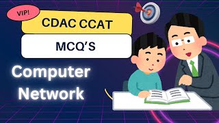 cdac exam preparation  computer network mcq for cdac exam  cdac ccat exam preparation cdac [upl. by Rentschler]