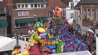 Grote Twentse Carnavalsoptocht 2016 Oldenzaal [upl. by Antonius235]