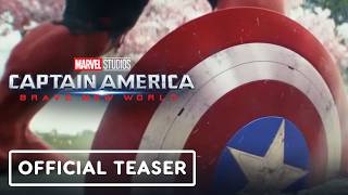 Captain America Brave New World  Official Teaser Trailer 2025 Anthony Mackie Giancarlo Esposito [upl. by Foskett]