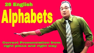 26 English alphabets II BBC Standard Pronunciation ll 26 Letters II Phonetics [upl. by Lener]