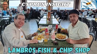 Lambros Fish amp Kebab House  Dhekelia Cyprus [upl. by Botzow]