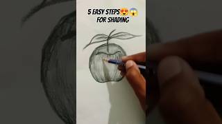 5 Easy steps for shading 😍shading viralvideo [upl. by Terrab728]