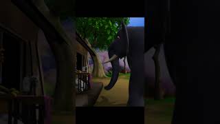 Manjadi Songs 🐘 Malayalam Cartoon Shorts for Kids short shorts forkids [upl. by Robinette]