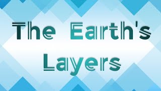 The Earths Layers Foldable [upl. by Rhett]