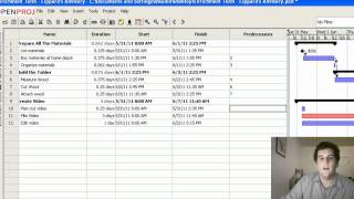 ETerm OpenProj Tutorial Part V [upl. by Idnaj]