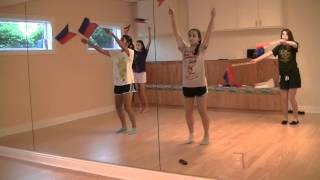 Waving Flag Zumba Dance [upl. by Araccat721]