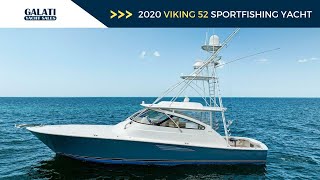 2020 Viking 52 Sportfishing Yacht For Sale quotGracie Luquot [upl. by Shaner957]