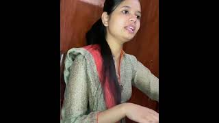 Ammi song covered by muskan😊shortsyoutube [upl. by Anilosi]