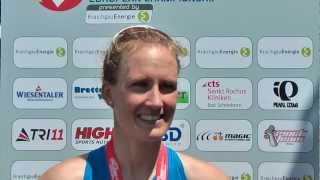 Challenge Kraichgau 2012 Interview Julia Gajer  Europameisterin [upl. by Sarina]