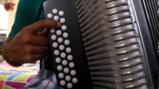 INSTRUCCIONAL Accordion Power Players Parte 4  David Farias  Triple X Polka SLOW [upl. by Laughton788]