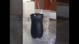 Experimento de radiacion de calor botellas [upl. by Haughay216]