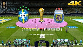 Brasil vs Argentina  FIFA WORLD CUP 2026™  PS5™ 4K60 [upl. by Harraf]