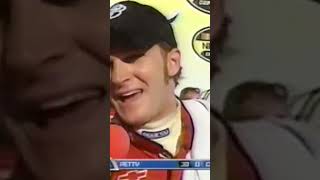 Dale Earnhardt Jr Lost Points For Cussing On TV NASCAR [upl. by Georgette250]