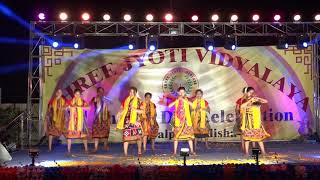 Gunjuru Gunja Sambalpuri Dance  Shree Jyoti Vidyalaya Sambalpur  Annual Function 2018 [upl. by Eidas]