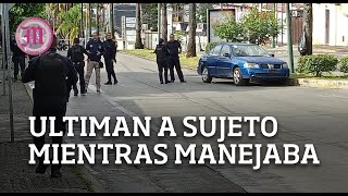 Asesinan a un hombre en la Av Vicente Guerrero de Cuernavaca [upl. by Hairu]