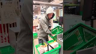 Kind stranger buys food for a poor man 🧺❤️ kindness [upl. by Lundell]