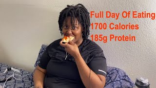 My Lazy 1700 Calorie Full Day Of Eating For Weight Loss 185g Of Protein [upl. by Adnovaj]