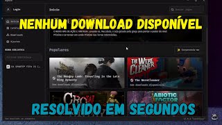 quotNenhum Download Disponívelquot no HYDRA RESOLVIDO [upl. by Michiko]