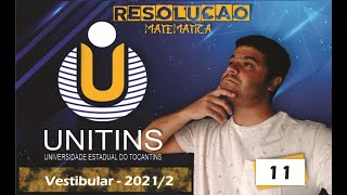 Questão 11  UNITINS 20212 Augustinópolis [upl. by Sivam]