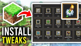 How To Download Vanilla Tweaks For Minecraft  Full Guide [upl. by Bonnice]