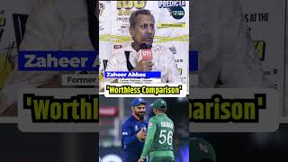 Zaheer Abbas Feels The Comparisons Between Virat Kohli and Babar Azam are Baseless  shorts [upl. by Akihc]