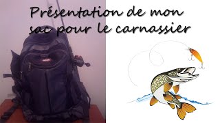 Présentation de mon sac de pêche pour le carnassier [upl. by Banyaz]