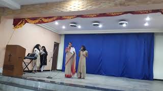 Santhome Church  Ward Day 2018  Malayalam Song  Aayiram Kannumayi  Jini amp Christa [upl. by Cyprian599]