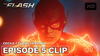 Cecile and Flash vs Psych  The Flash 7x05  HD CLIP [upl. by Dyson]