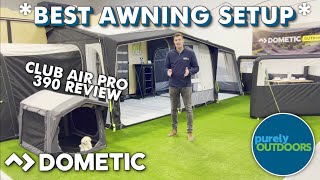 The ULTIMATE Caravan Awning Setup Dometic Club AIR Pro  2024 [upl. by Gnat]